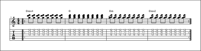 3 string akkorder 3