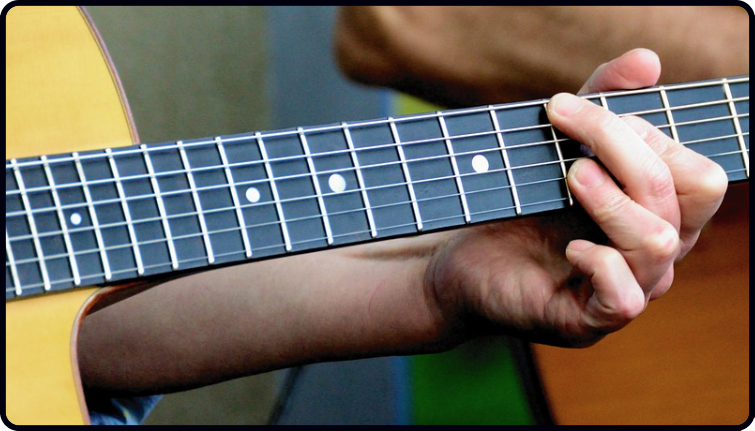 how to play g minor chord on guitar