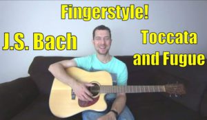 toccata and fugue guitar lesson